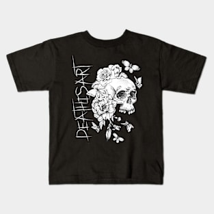 Death In The Flowers Kids T-Shirt